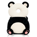 Tum Panda Edition baby head protector on white background